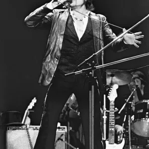 Bob Dylan seen here performing on stage at The Picnic concert at Blackbushe Aerodrome Bob Dylan seen here performing on stage at The Picnic concert at Blackbushe Aerodrome
