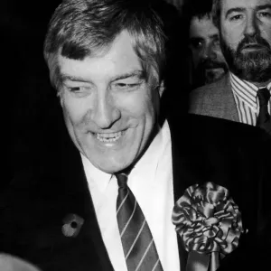 Bob Gillespie may have been defeated, but he still manages a smile. 11th November 1988 Bob Gillespie may have been defeated, but he still manages a smile. 11th November 1988