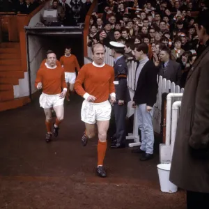 Bobby Charlton leads Manchester United team mates including Nobby Stiles Bobby Charlton leads Manchester United team mates including Nobby Stiles