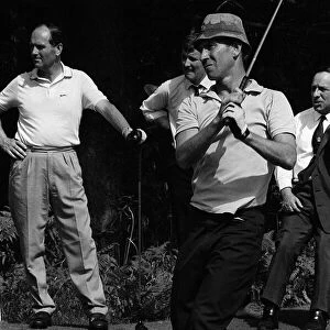 Bobby Charlton playing golf
