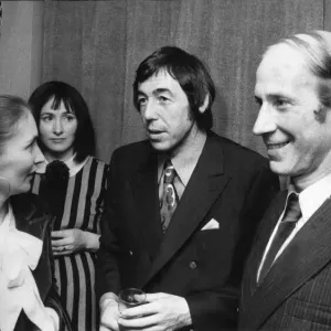 Bobby Charlton Print with Norma and Gordon Banks Bobby Charlton Print with Norma and Gordon Banks