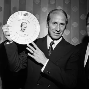 Bobby Charlton's 100 England Caps Commemorative Print