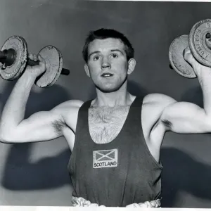 Bobby Mallon boxer Sport training 1968