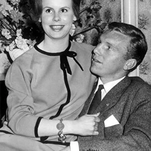 Bobby Moore Football Player - May 1962 with his Fiance Tina Dean Mirrorpix
