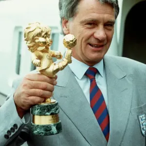 Bobby Robson former England Manager, pictured after being presented with FIFA Bobby Robson former England Manager, pictured after being presented with FIFA