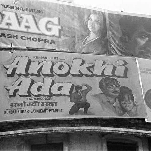 Bollywood Film Posters, Bombay, India, May 1973