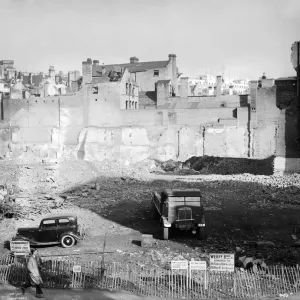 Bomb damage, New Street, Birmingham. 29th September 1941