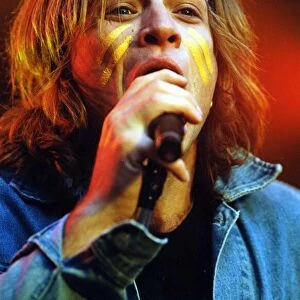 Bon Jovi performing at Cardiff Arms Park - 22nd June 1995 - Western Mail and Echo Ltd