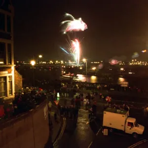 Stockton Bonfire Celebrations Print 1996