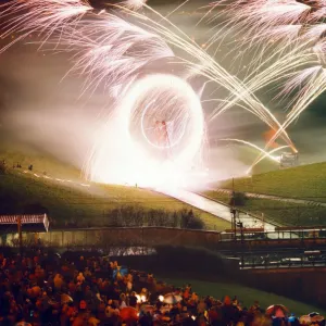 Bury Bonfire Night 1991 Print