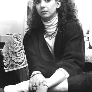 Bonnie Langford Print - October 1986 Dressing Room Photo Bonnie Langford Print - October 1986 Dressing Room Photo