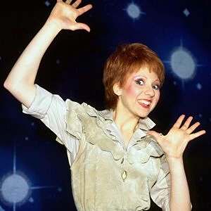 Bonnie Langford as Peter Pan in pantomime December 1985