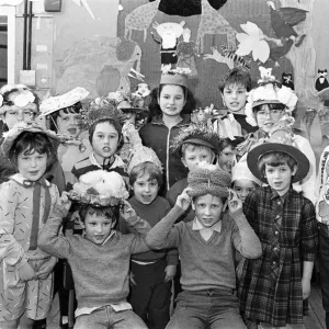 West Slaithwaite School Easter Bonnet Parade Print 1987 West Slaithwaite School Easter Bonnet Parade Print 1987