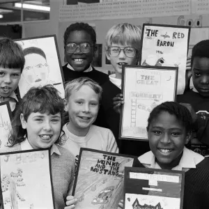 Bradley Junior School Book Cover Design Winners Print 1988