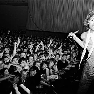 Boomtown Rats in concert at the Odeon, Birmingham, 19th October 1979