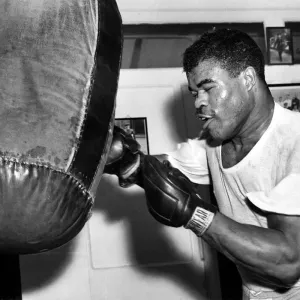 Boxer Bert Whitehurst Print, March 1959 Boxer Bert Whitehurst Print, March 1959