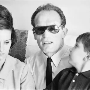 Henry Cooper with Family after 1966 Fight Print