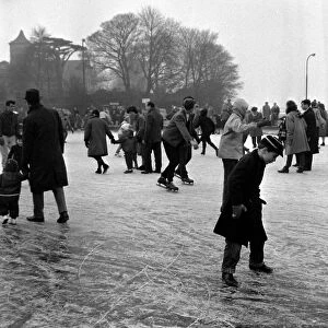 Boxing Day 1962 Whitestone Pond, Hampstead