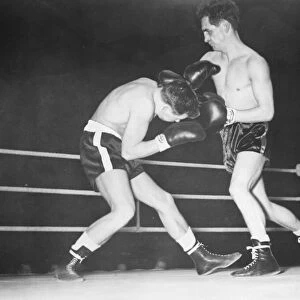 Boxing Elis Ask v Frank Johnson DM 13 / 2 / 1952 C753 / 3