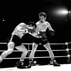 Boxing Freddie Gilroy v Rene Libeer at Wembley