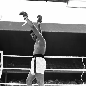 Muhammad Ali vs Al Blue Lewis Print, Croke Park 1972 Muhammad Ali vs Al Blue Lewis Print, Croke Park 1972