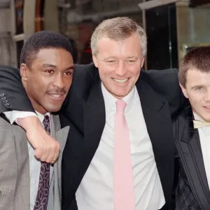 Barry Hearn Print with Michael Watson and Jim McDonnell Barry Hearn Print with Michael Watson and Jim McDonnell