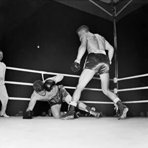 Boxing. Ray Wilding v. Aaron Wilson. June 1952 C2915B