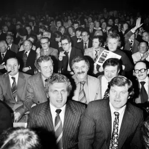 Boxing at Wembley Empire Pool Heavyweight boxer Joe Bugner seen here in the crowd