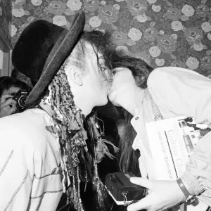Boy George makes a publicity appearance at a bookshop in Brent Cross, London Boy George makes a publicity appearance at a bookshop in Brent Cross, London