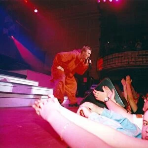 Boyzone in concert at the Newcastle City Hall. 07 / 09 / 95