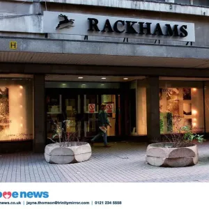 BPM MEDIA FILER - JAN 1998 Front of department store Rackhams, Birmingham BPM MEDIA FILER - JAN 1998 Front of department store Rackhams, Birmingham