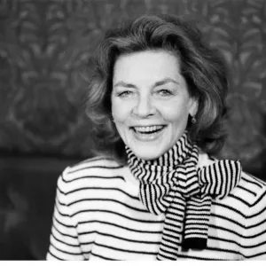BPM MEDIA FILER Lauren Bacall pictured at a press conference at Birmingham BPM MEDIA FILER Lauren Bacall pictured at a press conference at Birmingham