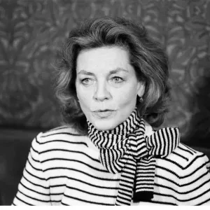 BPM MEDIA FILER Lauren Bacall pictured at a press conference at Birmingham BPM MEDIA FILER Lauren Bacall pictured at a press conference at Birmingham