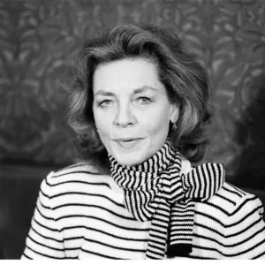 BPM MEDIA FILER Lauren Bacall pictured at a press conference at Birmingham BPM MEDIA FILER Lauren Bacall pictured at a press conference at Birmingham