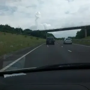 BPM MEDIA This phallic-shaped cloud was spotted looming over the M42 on June 29 BPM MEDIA This phallic-shaped cloud was spotted looming over the M42 on June 29