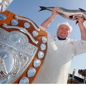 BPM MEDIA WALES; Cardiff fishmonger Mike Crates is the British Fish Craft champion BPM MEDIA WALES; Cardiff fishmonger Mike Crates is the British Fish Craft champion