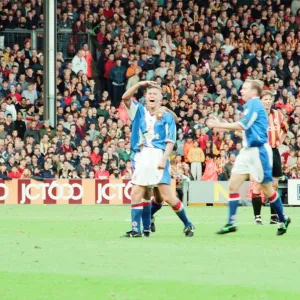 Bradford 2-2 Middlesbrough, League Division One match at Valley Parade