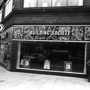 Bradford and Bingley Building Society Print, Newcastle 1970