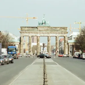 Brandenburg Gate, Berlin, Germany, 7th April 1995 Brandenburg Gate, Berlin, Germany, 7th April 1995