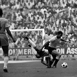 Brazil v. Uruguay: World Cup Semi-Final. July 1970 70-5871-010