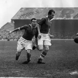 break through the Doncaster Rovers defence - 12th March 1951 break through the Doncaster Rovers defence - 12th March 1951