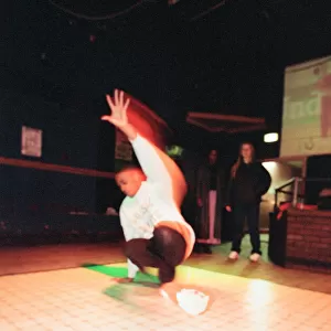 Breakdancing at the After Dark Club, Reading, 8th April 1998