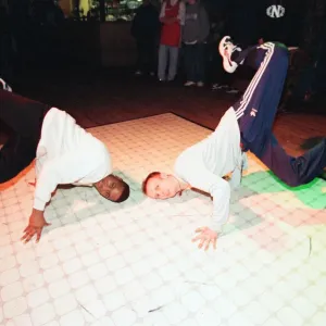 Breakdancing at the After Dark Club, Reading, 8th April 1998 Breakdancing at the After Dark Club, Reading, 8th April 1998