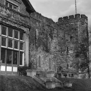 Castillo de Brecon, Brecon, un pueblo y comunidad mercantil en Powys, Medio Gales.
