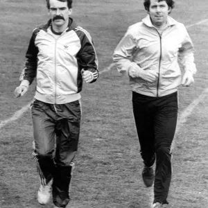 Brendan Foster in Training with Rob de Castella Print 1983