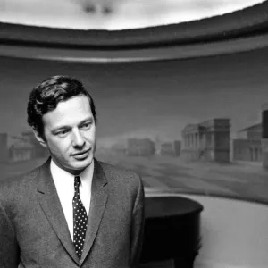 Brian Epstein at the Saville Theatre Print, 11th June 1965