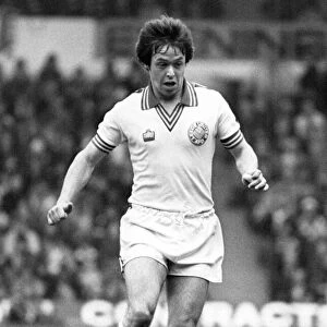 Brian Flynn in action for Leeds Leeds v Arsenal 22nd April 1978