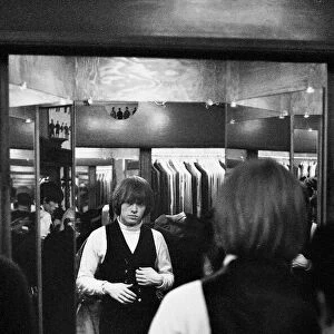 Brian Jones on the morning of 4 June 1964 when The Rolling Stones were taken shopping by