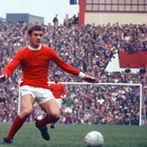 Brian Kidd, Manchester United, Match Action, 1969 / 70 Season