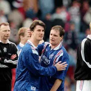 Rangers Scottish Cup Win Print 1996 Rangers Scottish Cup Win Print 1996